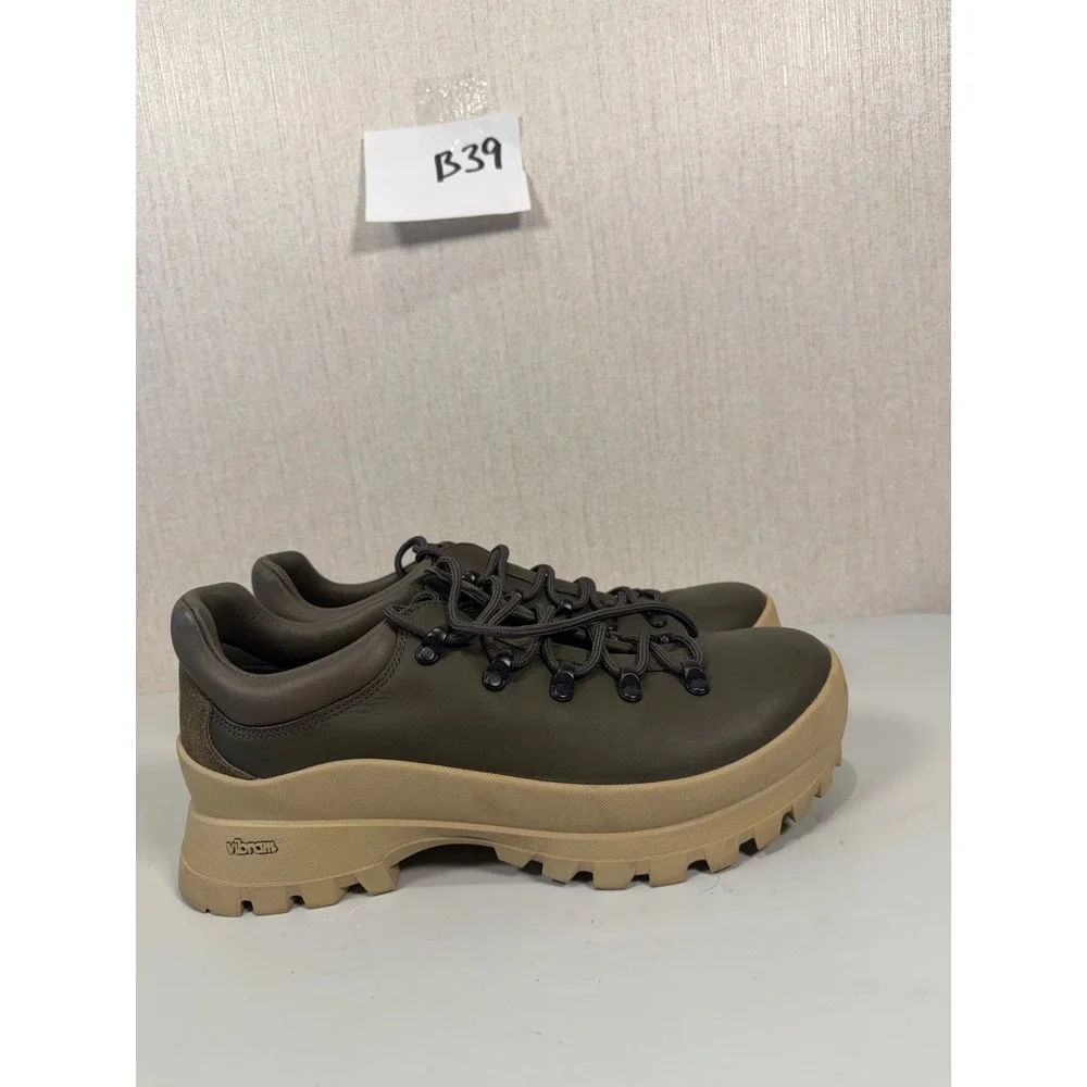 Merrell Womens Size 10 Bristol Olive Green Leather Low‎ Hiking Shoes